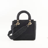 Christian Dior Lady Dior Small Black Fabric - 2020